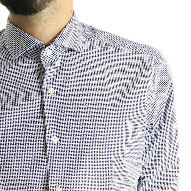 CAMICIA MICROFANTASIA CALIBAN - Mad Fashion | img vers.650x/